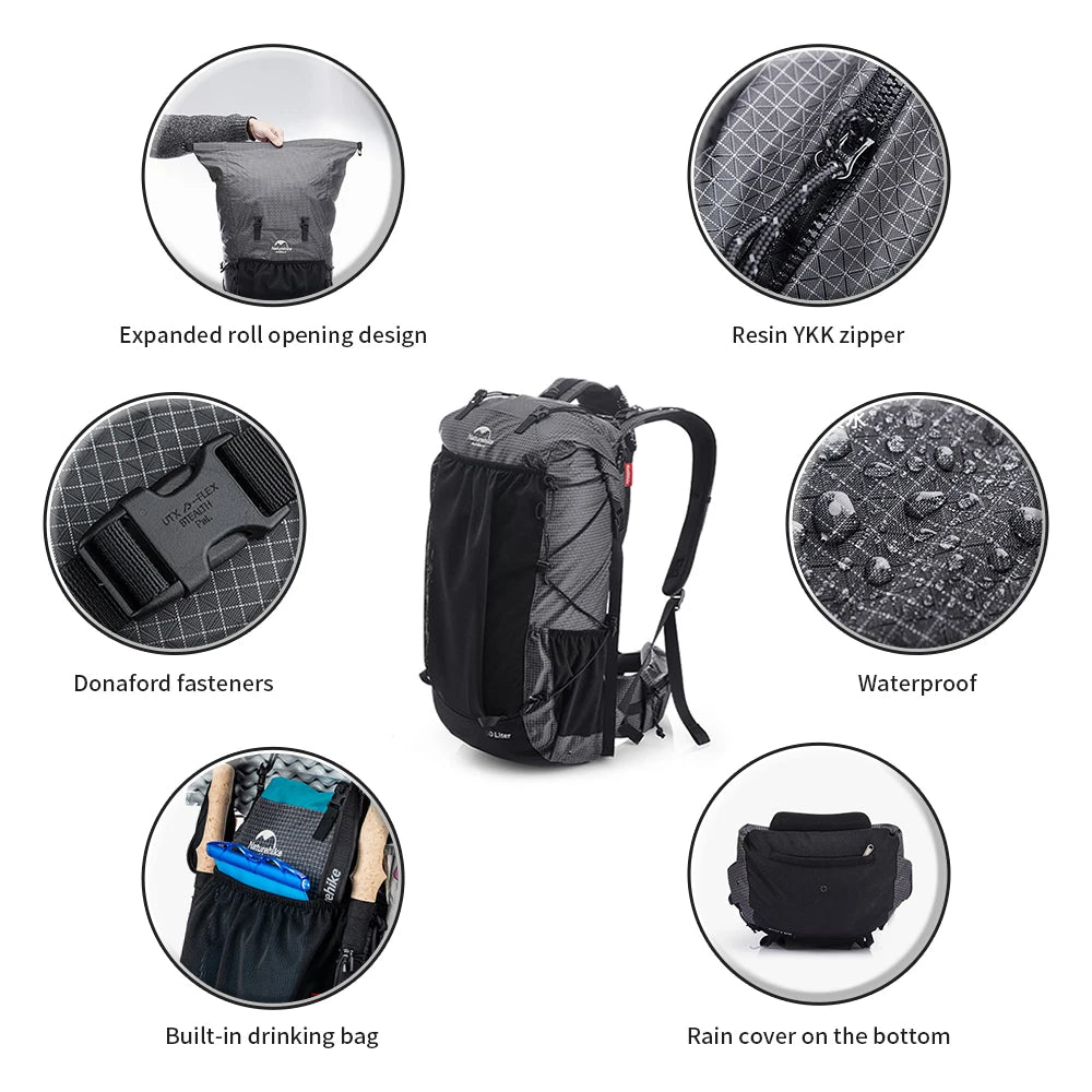 60L Waterproof Camping Backpack for Hiking Climbing Travel