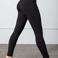 Faith Apparel High Waist Wide Waistband Leggings