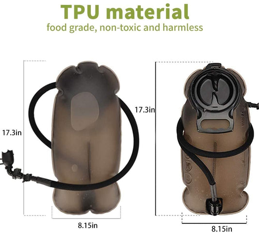 Hydration Backpack + 3L Water Bladder Bundle