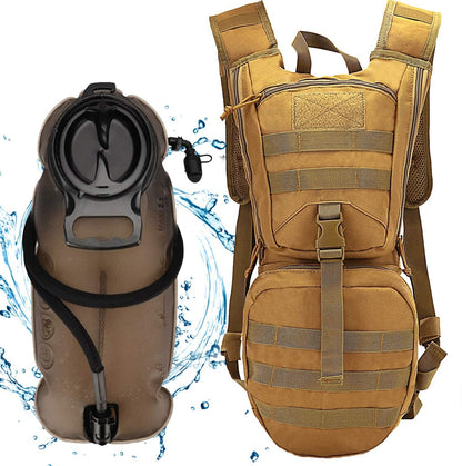 Hydration Backpack + 3L Water Bladder Bundle