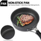 Portable Nonstick Camping Cookware Set for Hiking Outdoor Adventures