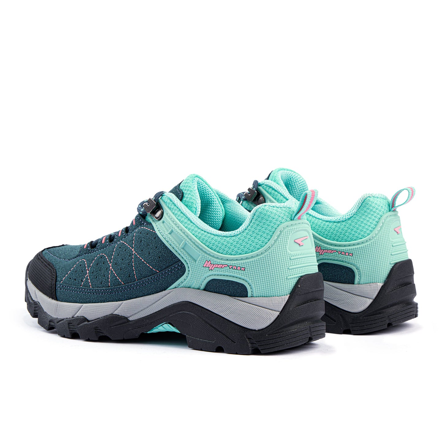 Pioneer Girls Outdoor Hiking Shoe Denim/Mint