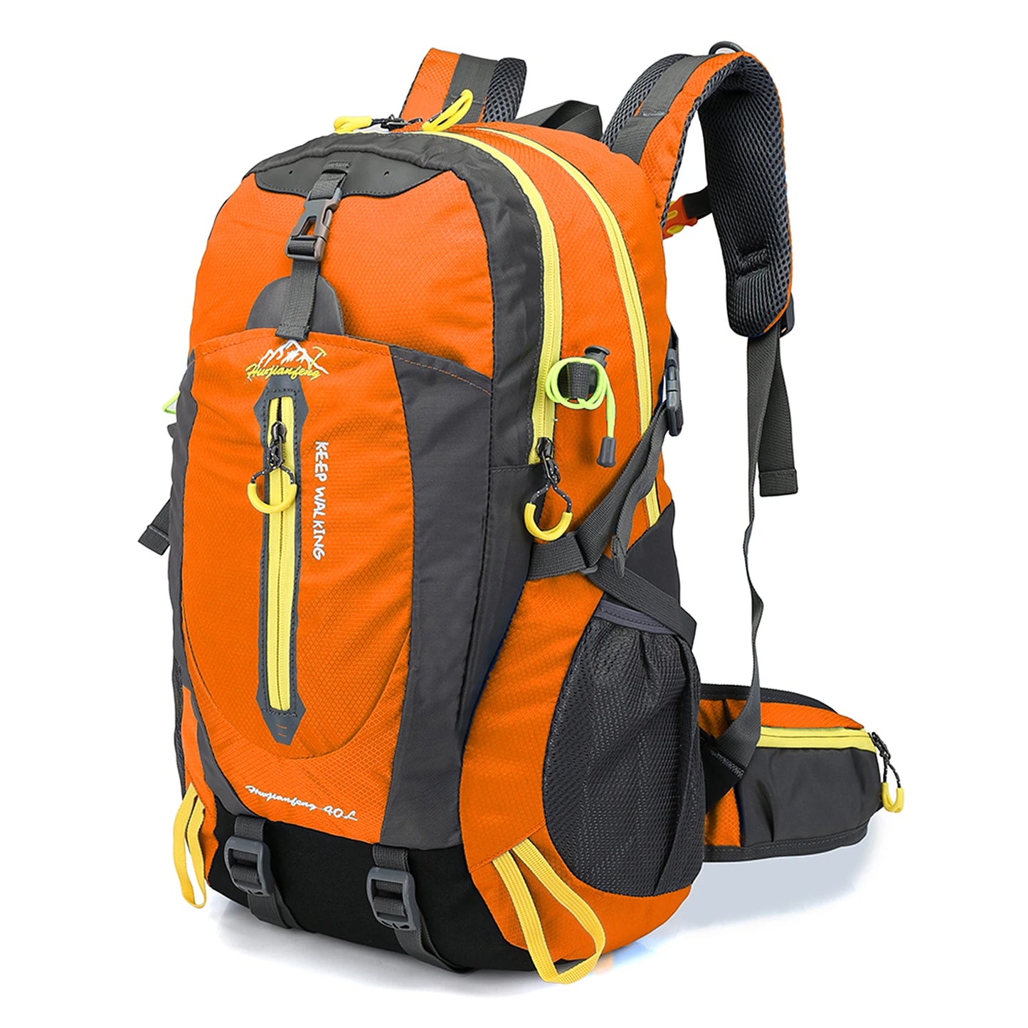 40L Water Resistant Hiking Backpack with Laptop Compartment Travel Daypack