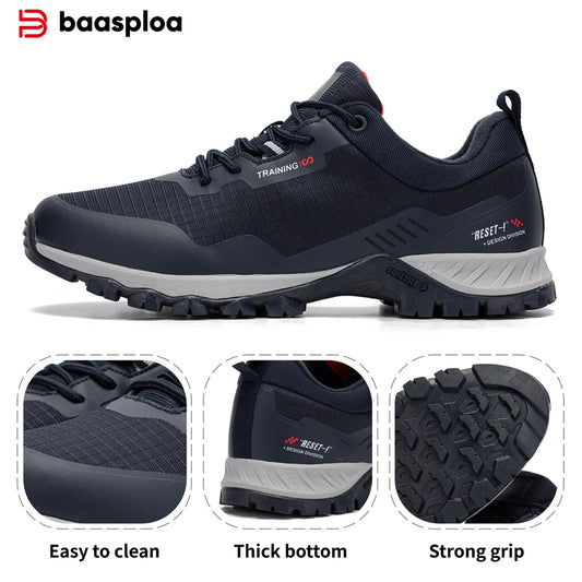 Men’s Waterproof Hiking Shoes for Climbing Outdoor Walking Adventures