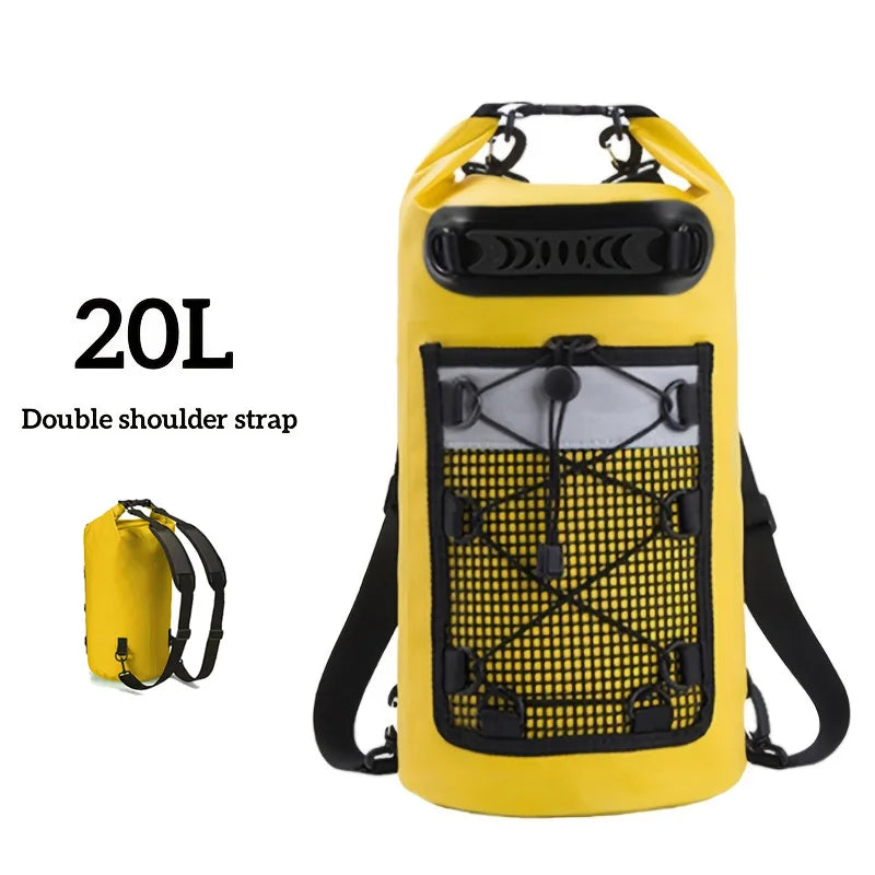 Waterproof Dry Bag Backpack for Swimming Kayaking Boating Outdoor Adventures