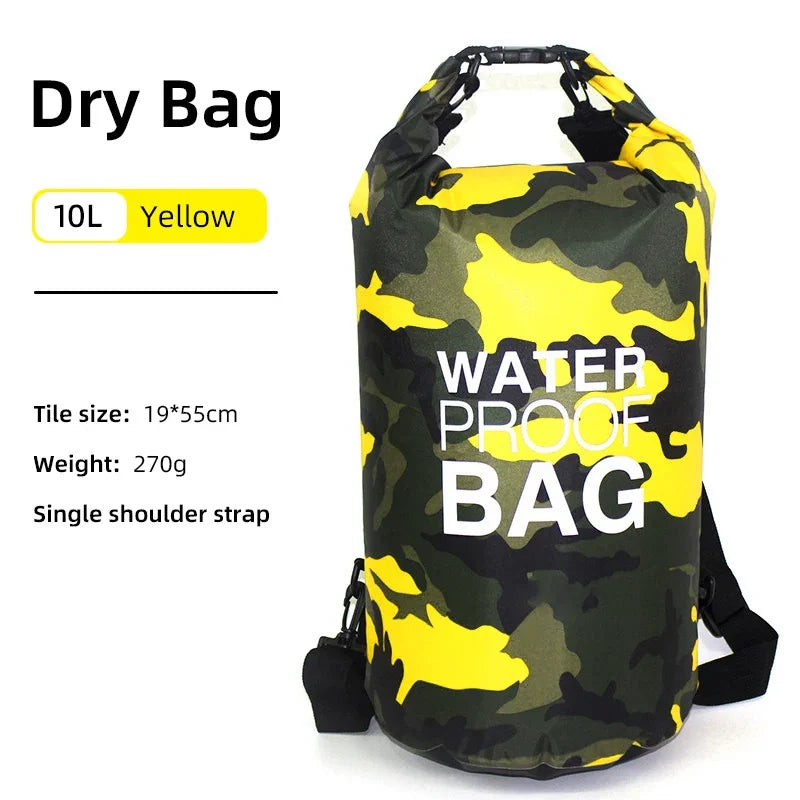 Waterproof Dry Bag Backpack for Swimming Kayaking Outdoor Adventures