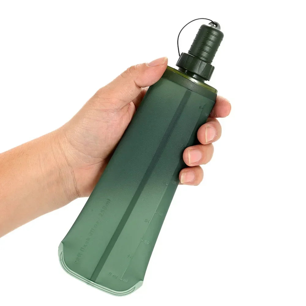 Soft Water Flask for Running Hiking Cycling Outdoor Adventures