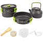 Nonstick Camping Cookware Set for Outdoor Picnic Travel Adventures