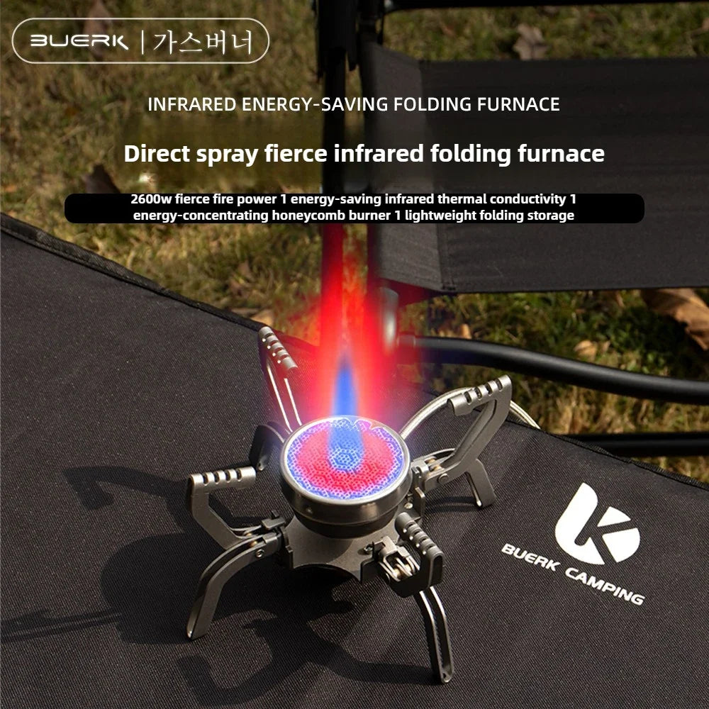 Ultralight Folding Mini Stove for Camping Outdoor Cooking Adventures