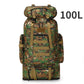 80L Tactical Backpack for Hiking Camping Travel Adventures