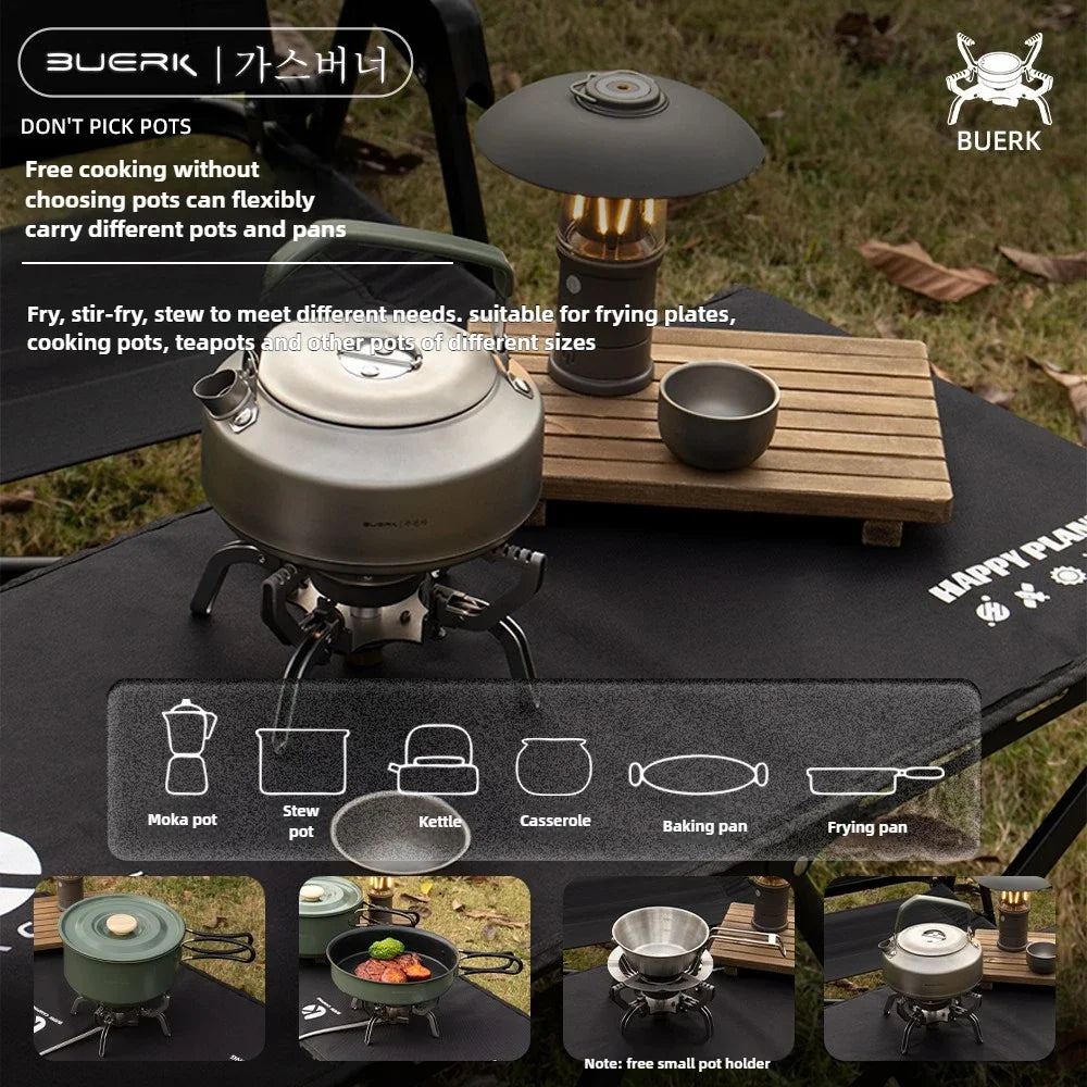 Ultralight Folding Mini Stove for Camping Outdoor Cooking Adventures