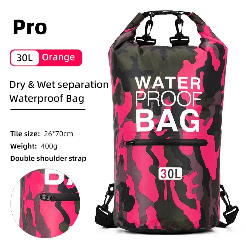 Waterproof Dry Bag Backpack for Swimming Kayaking Outdoor Adventures