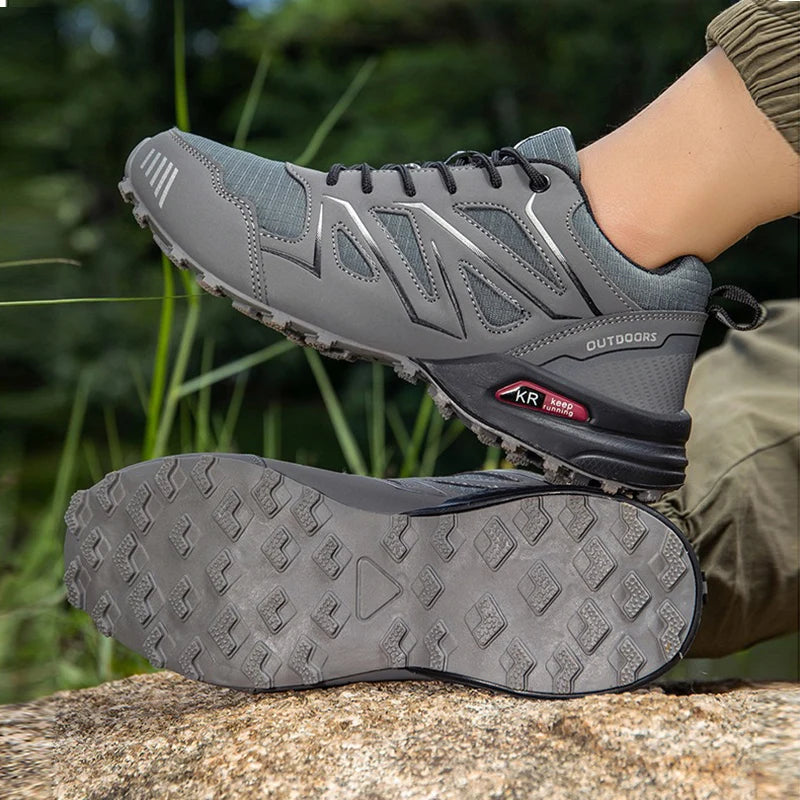 Men’s Waterproof Hiking Shoes for Trekking Camping Outdoor Adventures