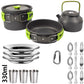 Nonstick Camping Cookware Set for Outdoor Picnic Travel Adventures