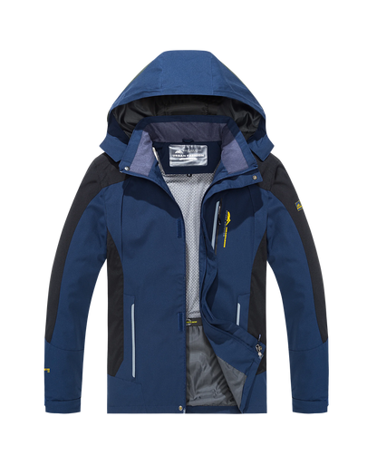 Men’s Waterproof Hiking Jacket for Camping Trekking Outdoor Adventures