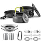 Nonstick Camping Cookware Set for Outdoor Picnic Travel Adventures