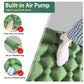 Ultralight Inflatable Camping Sleeping Pad with Built-In Pillow
