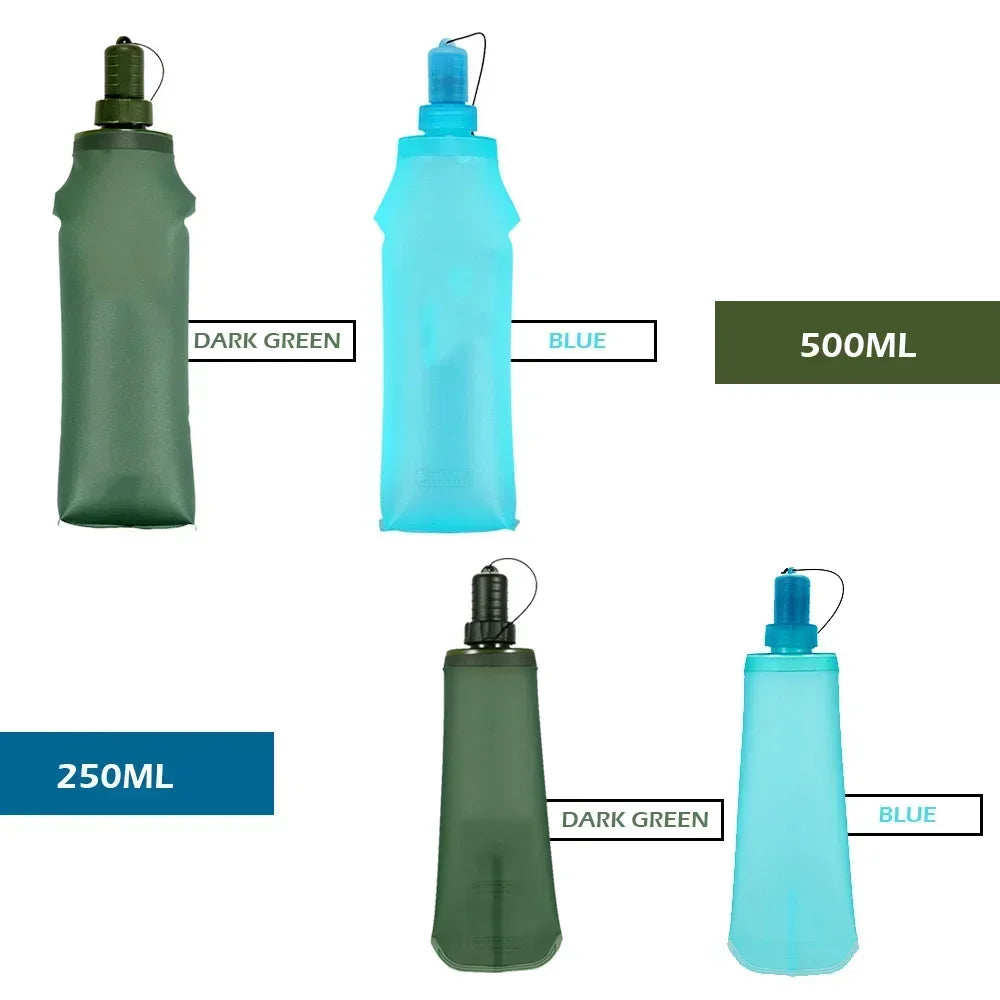 Soft Water Flask for Running Hiking Cycling Outdoor Adventures