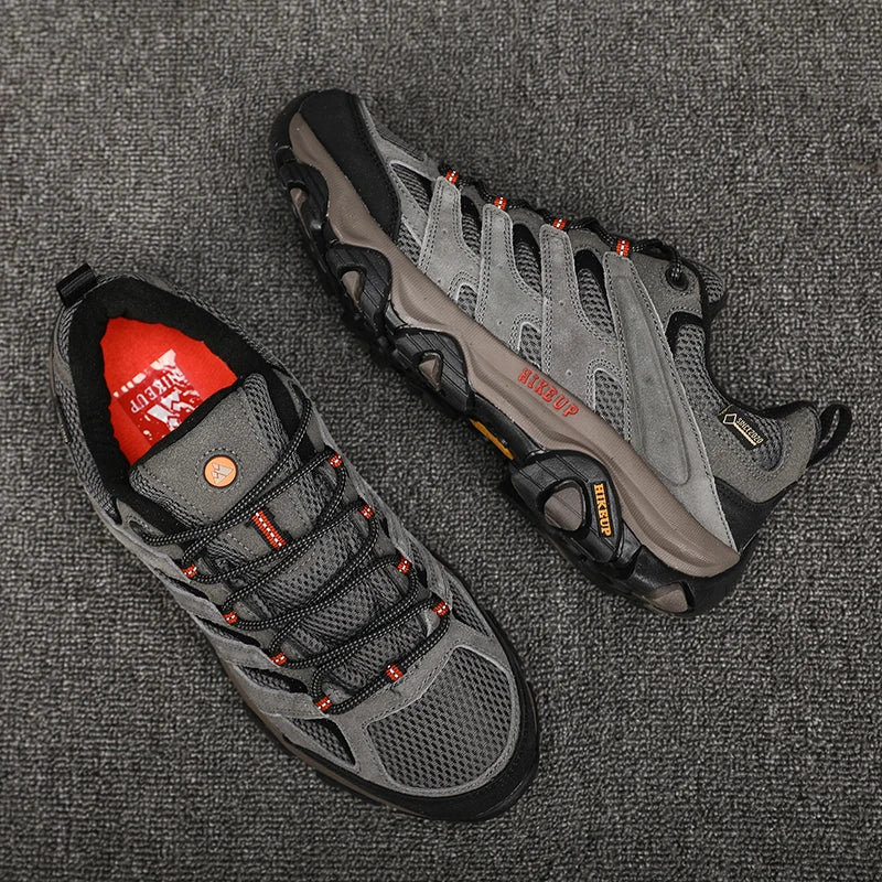 Men’s Leather Hiking Shoes for Outdoor Trekking Adventures