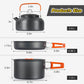 Nonstick Camping Cookware Set for Outdoor Picnic Travel Adventures