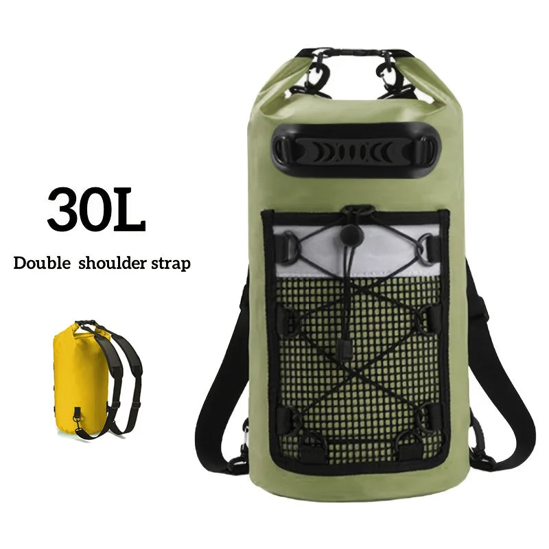 Waterproof Dry Bag Backpack for Swimming Kayaking Boating Outdoor Adventures