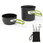 Portable Camping Cookware Set for Hiking Outdoor Cooking Adventures