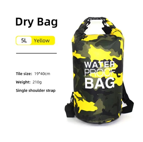 Waterproof Dry Bag Backpack for Swimming Kayaking Outdoor Adventures