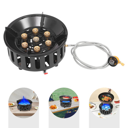 21000W Portable Butane Stove for Outdoor Camping Cooking Adventures