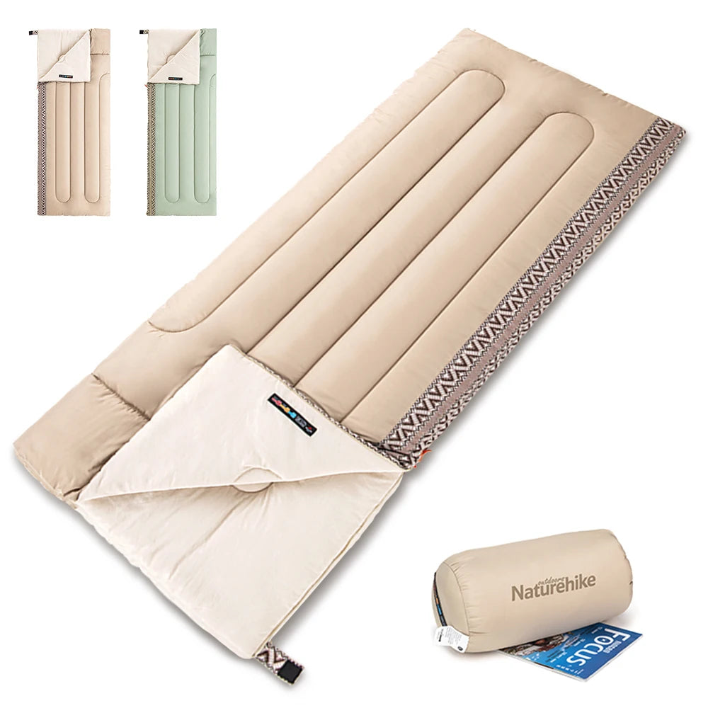 Ultralight Cotton Sleeping Bag for Camping Outdoor Travel Adventures