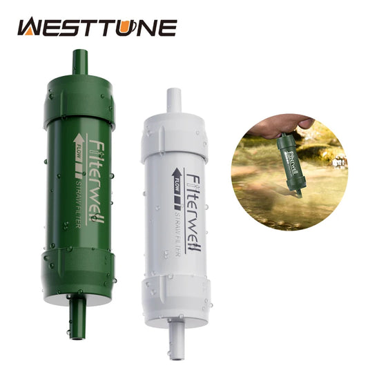 Portable Water Filter Straw for Outdoor Survival Emergency Adventures