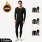Men’s Thermal Underwear Set for Winter Sports Fitness Activities