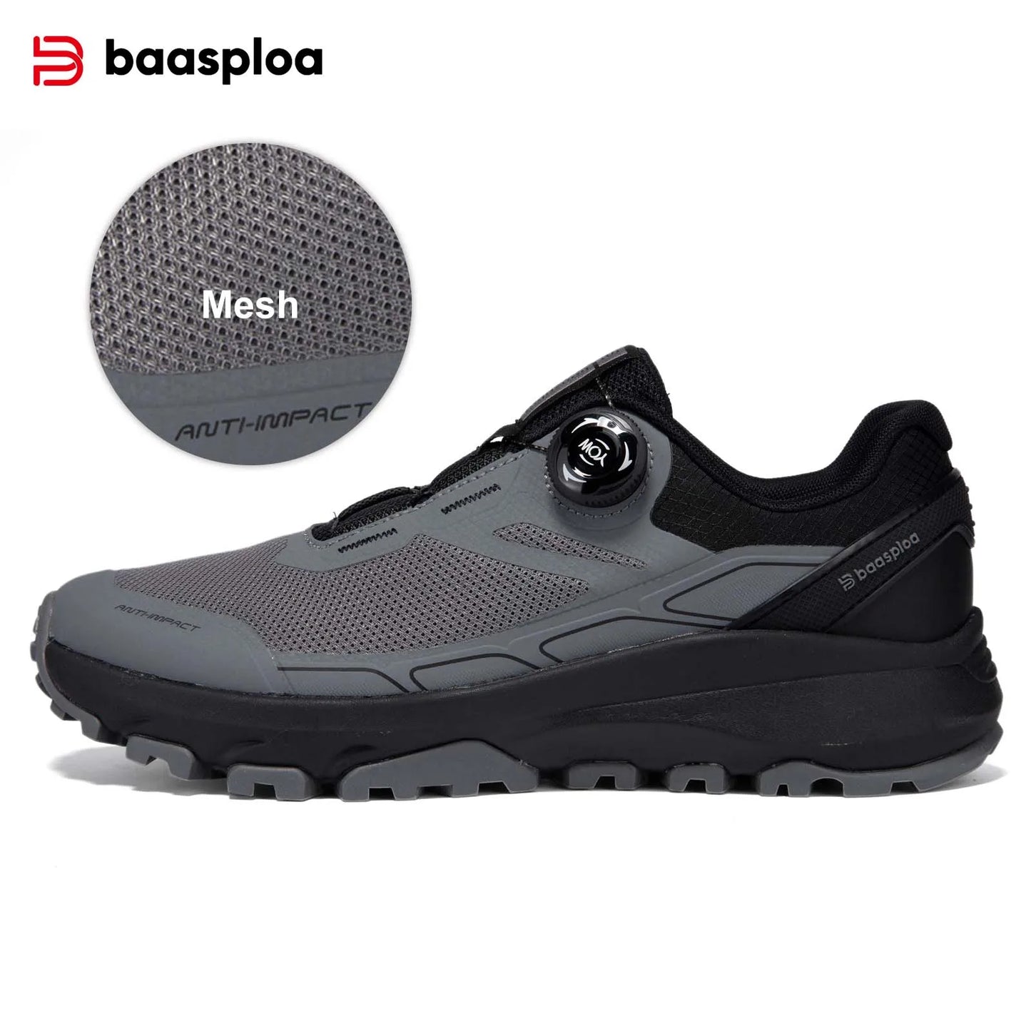 Men’s Breathable Hiking Shoes for Outdoor Walking Travel Adventures
