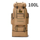 80L Tactical Backpack for Hiking Camping Travel Adventures