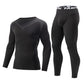 Men’s Thermal Underwear Set for Winter Sports Fitness Activities