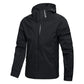 Men’s Waterproof Hooded Raincoat for Hiking Outdoor Adventures