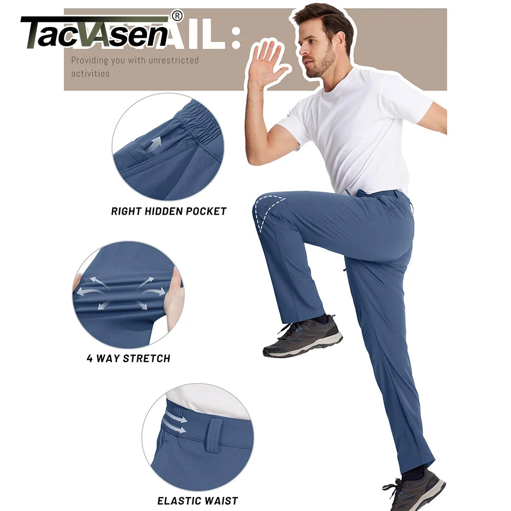 Waterproof Quick-Dry Hiking Pants for Outdoor Trekking Adventures