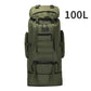 80L Tactical Backpack for Hiking Camping Travel Adventures