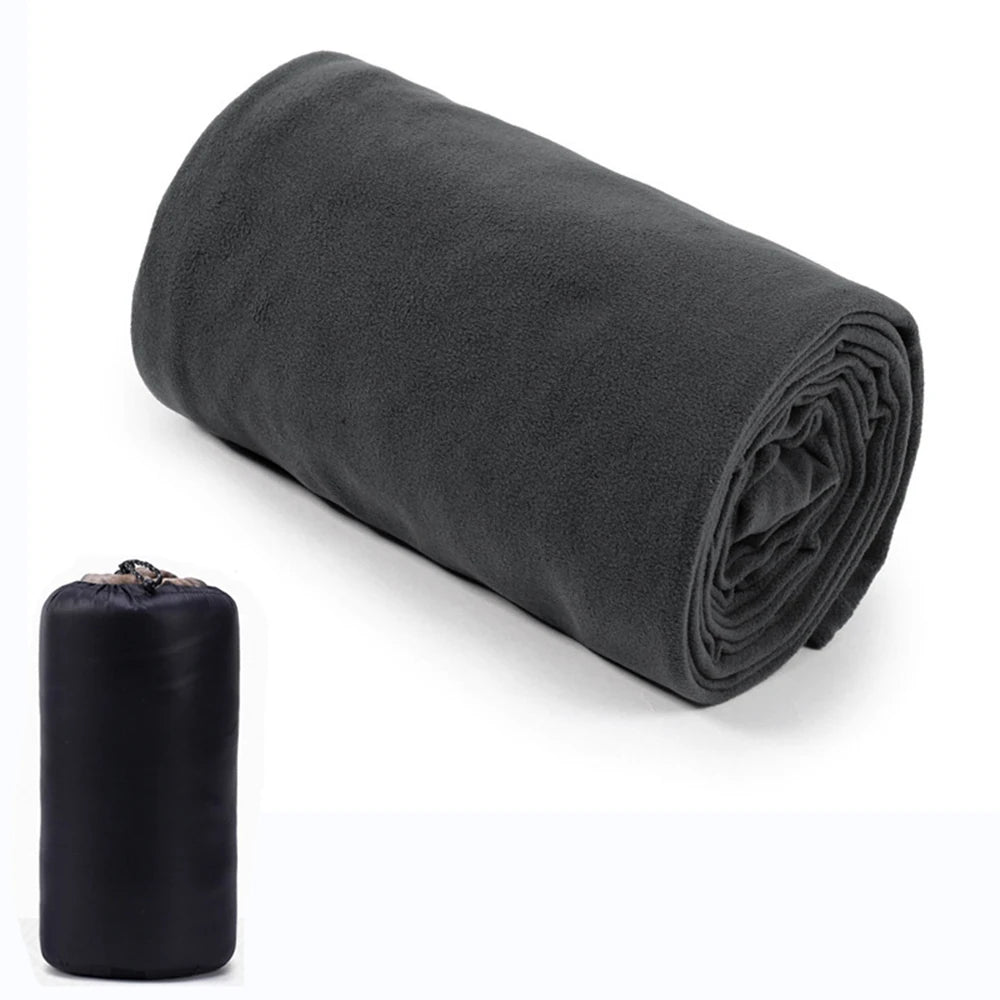 Portable Fleece Sleeping Bag Liner for Camping Travel Adventures