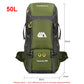 50L Waterproof Travel Backpack for Hiking Camping Climbing Outdoor Adventures