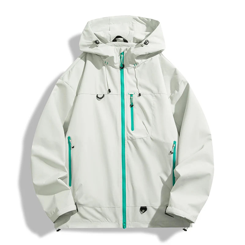 Unisex Waterproof Hiking Jacket for Camping Climbing Outdoor Adventures