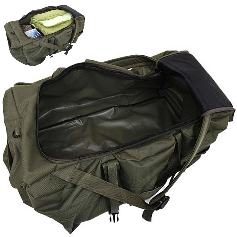 100L Camping Travel Backpack for Hiking Weekend Outdoor Adventures