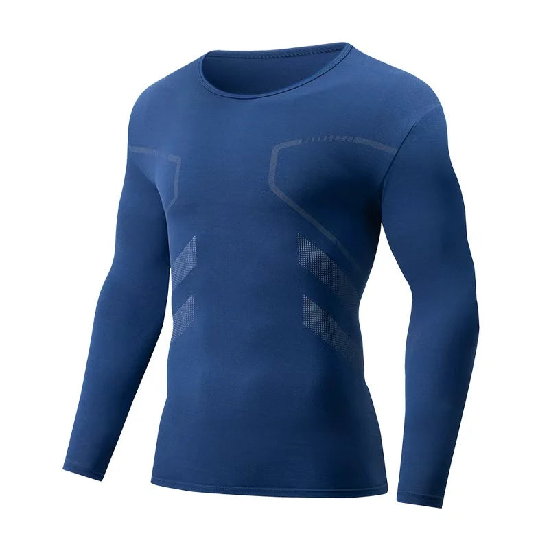 Men’s Thermal Underwear Set for Casual Winter Sports Activities