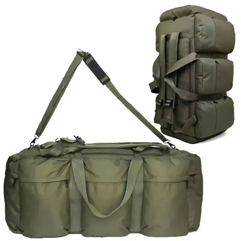 100L Camping Travel Backpack for Hiking Weekend Outdoor Adventures