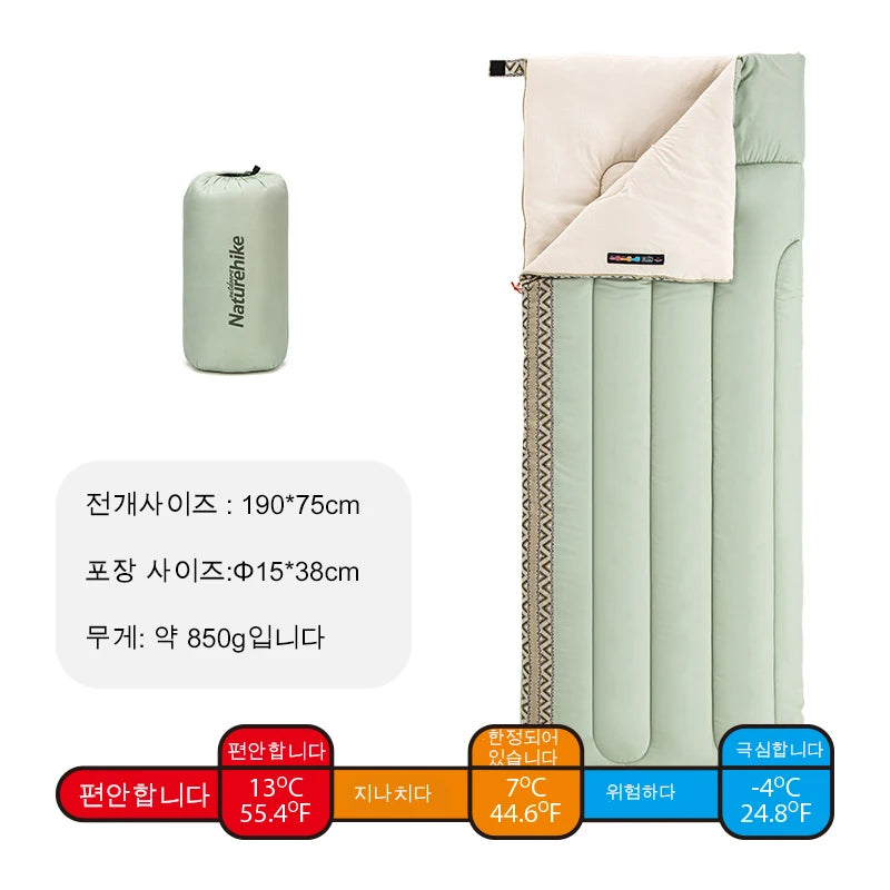 Ultralight Cotton Sleeping Bag for Camping Outdoor Travel Adventures