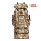 80L Tactical Backpack for Hiking Camping Travel Adventures