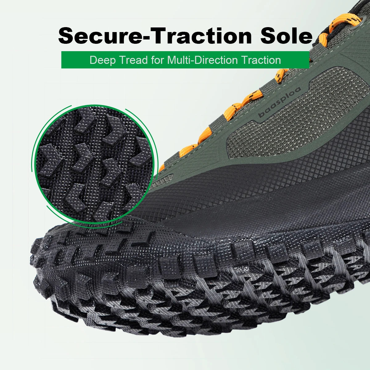 Men’s Waterproof Hiking Shoes for Camping Outdoor Walking Adventures