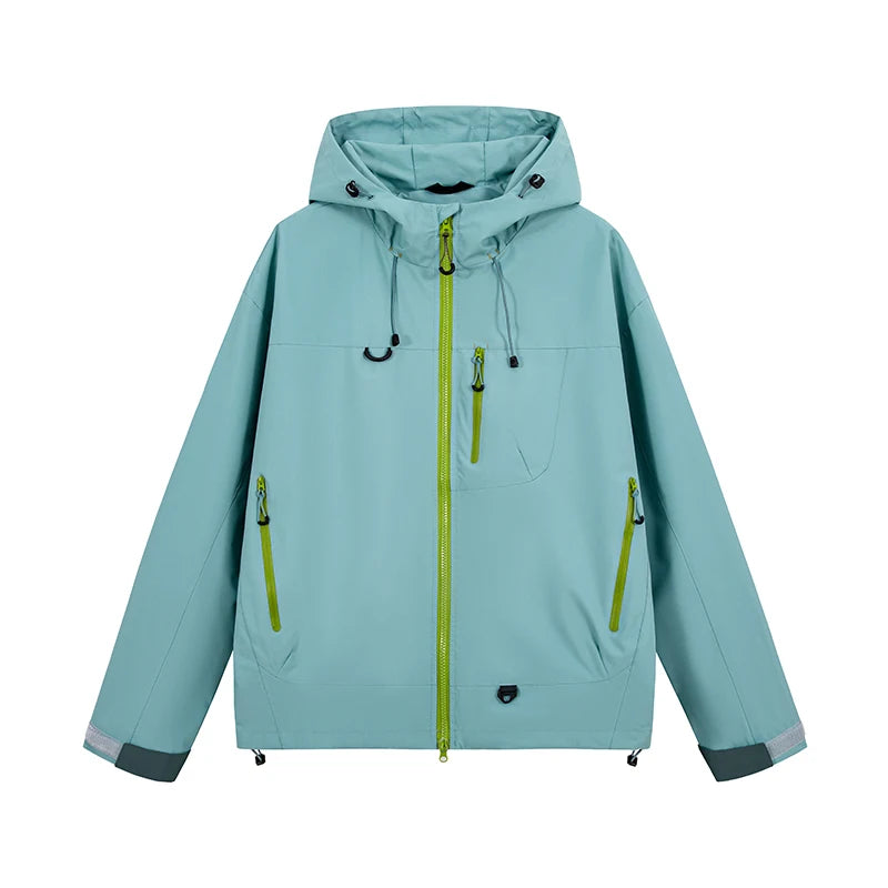 Unisex Waterproof Hiking Jacket for Camping Climbing Outdoor Adventures
