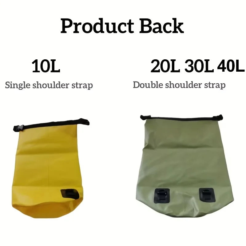 Waterproof Dry Bag Backpack for Swimming Kayaking Boating Outdoor Adventures