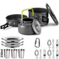 Nonstick Camping Cookware Set for Outdoor Picnic Travel Adventures