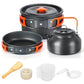 Nonstick Camping Cookware Set for Outdoor Picnic Travel Adventures